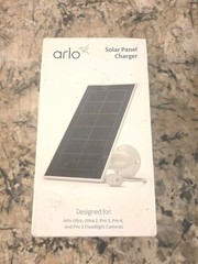 Arlo VMA5600-20000S Black Solar Panel Charger for Ultra, Ultra 2, Pro 3, Pro 4
