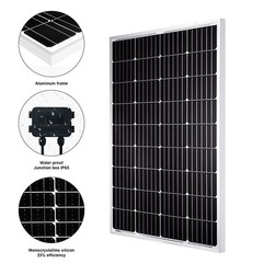 1000W Solar Panel High Efficiency 12V/24V/36V/48V Power Supply System for Home