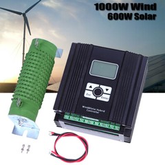 2000w 12v 24v 48v Wind Solar Hybrid MPPT Charge Controller Auto Regulator