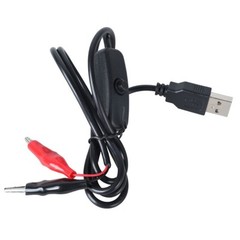 1M USB Male Adapter with Switch for Reliable Power Supply Across Devices
