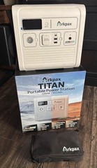 NEW Arkpax Titan Portable Power Station 1200W/1023Wh