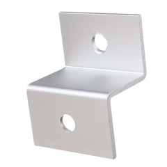4Pcs Solar Panel Roof Mount Aluminum Z Brackets Silver Durable Support