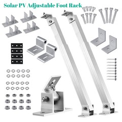 Solar Panel Mounting Brackets Kit Ground Mount Bracket Roof Surface Adjustable