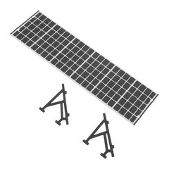 Mini Solar Model Miniature Photovoltaic Board Diorama Street Panels Toy