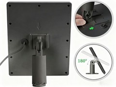 2 Pack Ring Solar Panel(2nd Generation), 5W Solar Panel Charger with Mount fo…