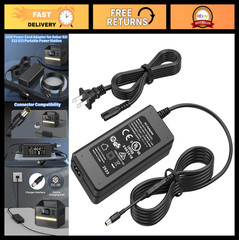 65W Solar Generator Charger for Portable Power Station, AC Adapter for 300W 256W