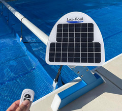 Motorized Solar Blanket Reel for Pools up to 20×40′ – Easy Button Operation