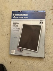 Strongway 7 Watt Solar Panel Trickle Charger 12V Battery Aluminum Sealed