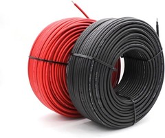 100FT 10AWG Solar Extension Cable w/ 6 Pairs Connectors for RV