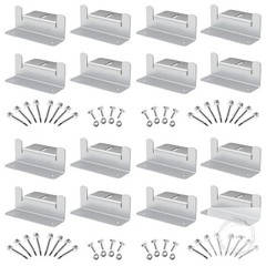 16 Units per Set Solar Panel Mounting Z Brackets, Solar Panel Mounting Brackets