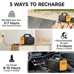 Portable Power Station Solar Generator Unidirectional American standard 1000W