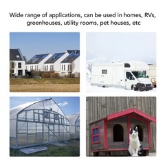 Professional 0.8W Solar Panel Fan Kit For Pet House Cooling