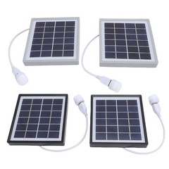 Portable Solar Panel Charger 2pcs Monocrystalline Solar Panel 5W For Camping