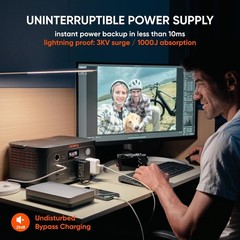 Explorer 500 v2 Portable Power Station 512Wh LiFePO4 Battery 500W AC/1000W Peak