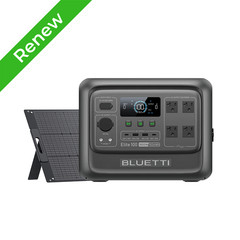 BLUETTI Elite 100 V2 1024Wh Power Station+Optional 100W/200W/350W Solar Panel