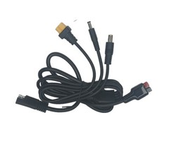 Solar Splitter Charge Cable Electronics 30A Power Pole Port to 4X Connector