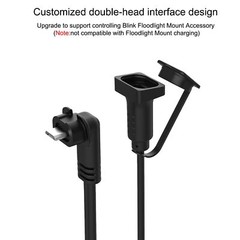 Solar Panel Charger for Outdoor Cameras Includes Waterproof 13 ft Cable 2-Pack