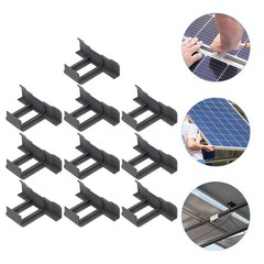 10Pcs Durable Solar Panel Drainage Clips ABS Water Drain Clips for Solar Panels