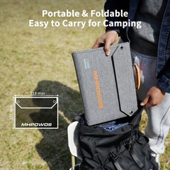 120W Portable Solar Panel USB XT60 port for BLUETTI Elite 30 100 V2 Powerstation