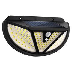 Sturdy Solar Wall Light with Motion Sensor for Outdoor Garden and Yard Use