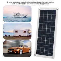 12V Solar Panel Battery Charger+30A PWM Controller Regulator For Car Boat