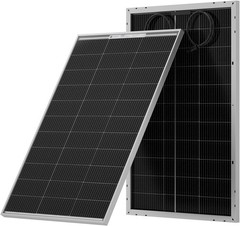 25% Efficient 100W Bifacial Solar Panel – Perfect for RVs & Off-Grid Systems