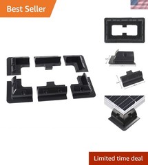 Corner Bracket Solar Panel Roof Drill-Free Mount for RV, Boats, 1 Set