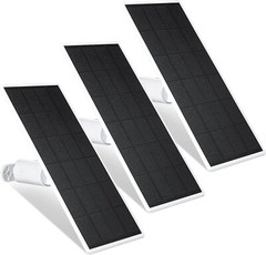2.5W Solar Panel for Google Nest Cam Outdoor or Indoor, Battery ( 3 Pack)