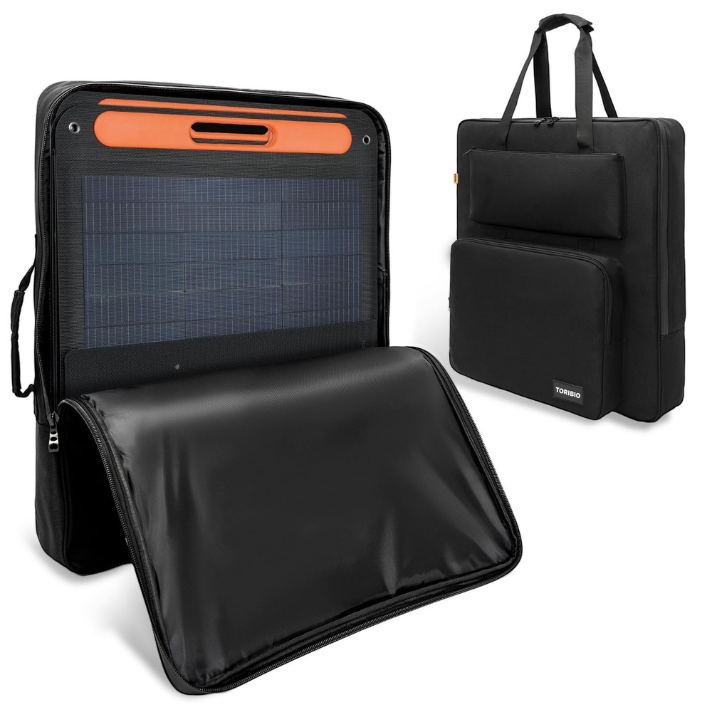 Portable Solar Panel Storage Bag – Water-Resistant Carrying Case for 100W/200W P