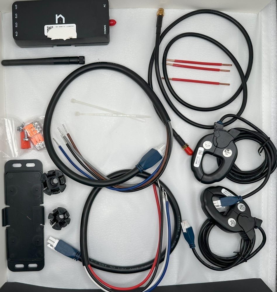 Tesla 1112484-99-A Neurio W2 Meter Kit, 110-240VAC, 200Amp CT – NEW In Box
