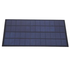 12V 7W Epoxy Solar Panel Charger Battery High Conversion Rate for Lawn Light