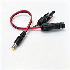 MC4S to DC7909 Solar Adapter Cable with DC8020 Adapter, 14AWG Connectors Wire