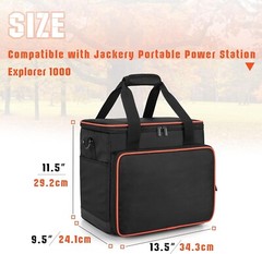 All-in-One Portable Power Station Bag for Jackery Explorer 1000 – Travel Ready