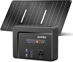 Portable Power Station Solar Generator Panel Power Bank Outlet Camping Emergency