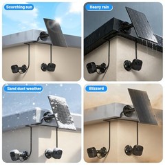 Solar Panel Compatible with Blink Outdoor 4 (4th Gen)/(3rd Gen) XT3/Blink 10W