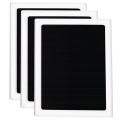 Solar Panel Charger for Ring Cameras – Waterproof 6W 5V, 3-Pack, Compatible with