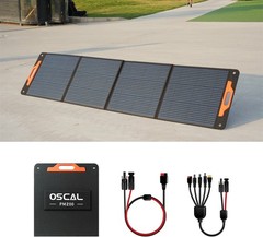 Blackview OSCAL PowerMax 3600 3000W Power Station 3600Wh + 3x 200W Solar Panel