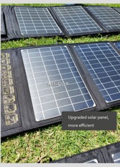 Outdoor Portable Folding Solar Panel Charger USB For Camping Phone Smartphone