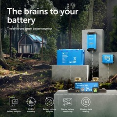 Victron Energy Smart Battery Shunt – Battery Monitor – 6.5V-70V, 300A