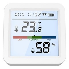 For Tuya For Zigbee Temperature Humidity Sensor for Indoor Climate Control