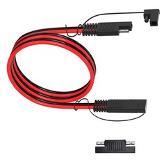 SAE Extension Cable 3FT 12AWG Wire Harness for Automotive RV Battery and Solar