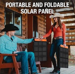 Jackery SolarSaga 100 Portable Solar Panel 100W Bifacial Weather Resistant