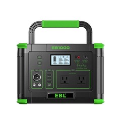 1000W 999Wh Portable Power Station Charger Generator RV LiFePO4 Backup Battery