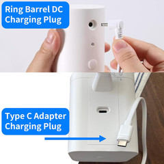 6W Solar Panel Charger for Ring Camera, Compatible with Ri Ng Stick up Camera an