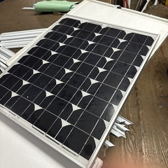 3 Lot – RAMSOND Solar Module 21” X 24.5” Pmax:50Wp Vmp: 16.8V Imp: 2.98A New!!