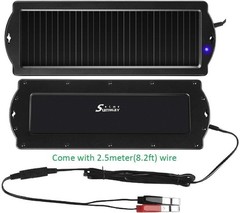 12V Solar Battery Trickle Charger & Maintainer – Eco-Friendly Power Solution