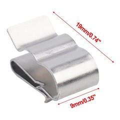 Space Saving Solar Panel Cable Clips Organize Wires and Cables Set of 100