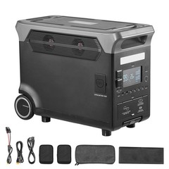 3600W 3840Wh LiFePO4 Power Station Expandable Camping