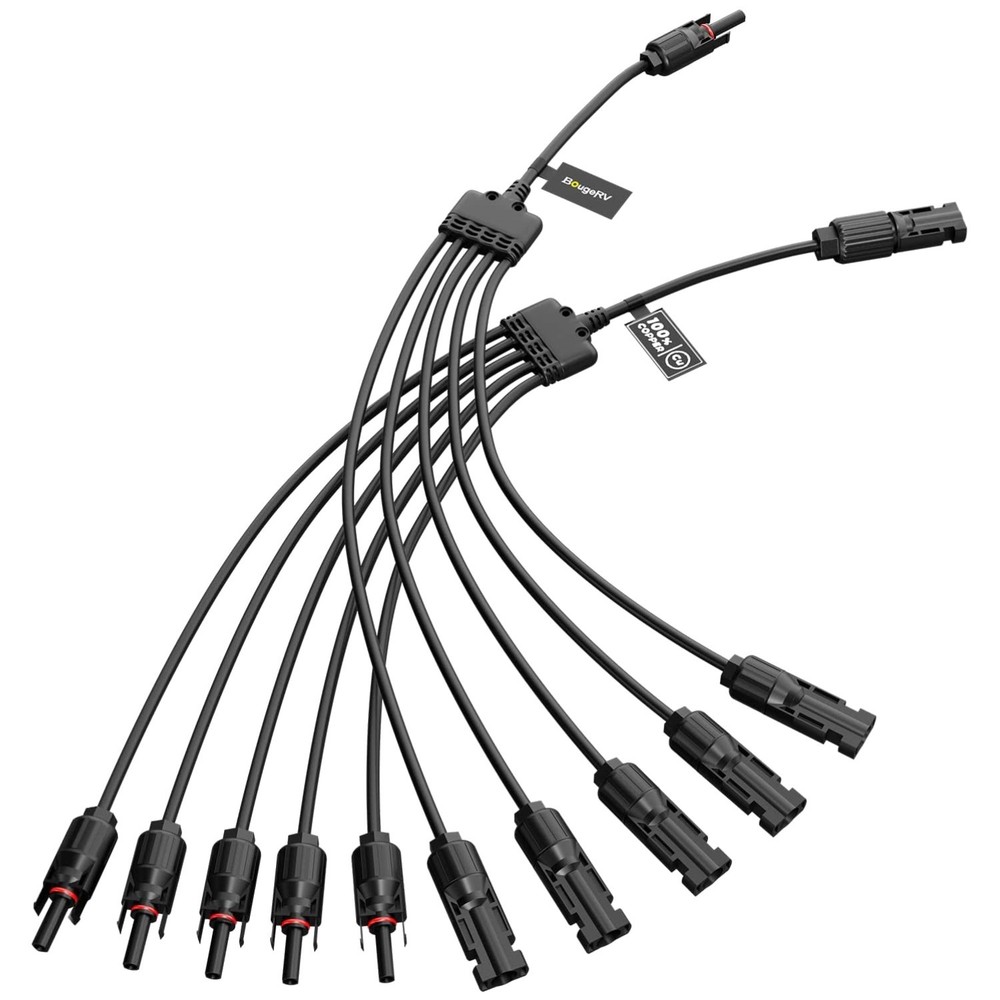 Weatherproof Solar Panel Branch Cable – 1 Pair