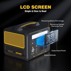 VTOMAN Jump 600X Portable Power Station 600W 299Wh Solar Generator LiFePO4